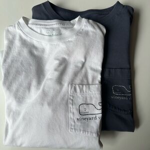 Vineyard Vines Long Sleeve Pocket Tees (2)
